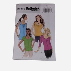 Butterick B5354 Butter Women’s Top Pattern 14-20
